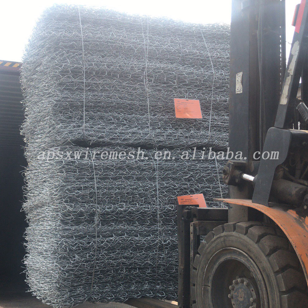 Heavy Zinc Coating Pvc Gabion Box 2x1x0.5m For Enhanced Performance
