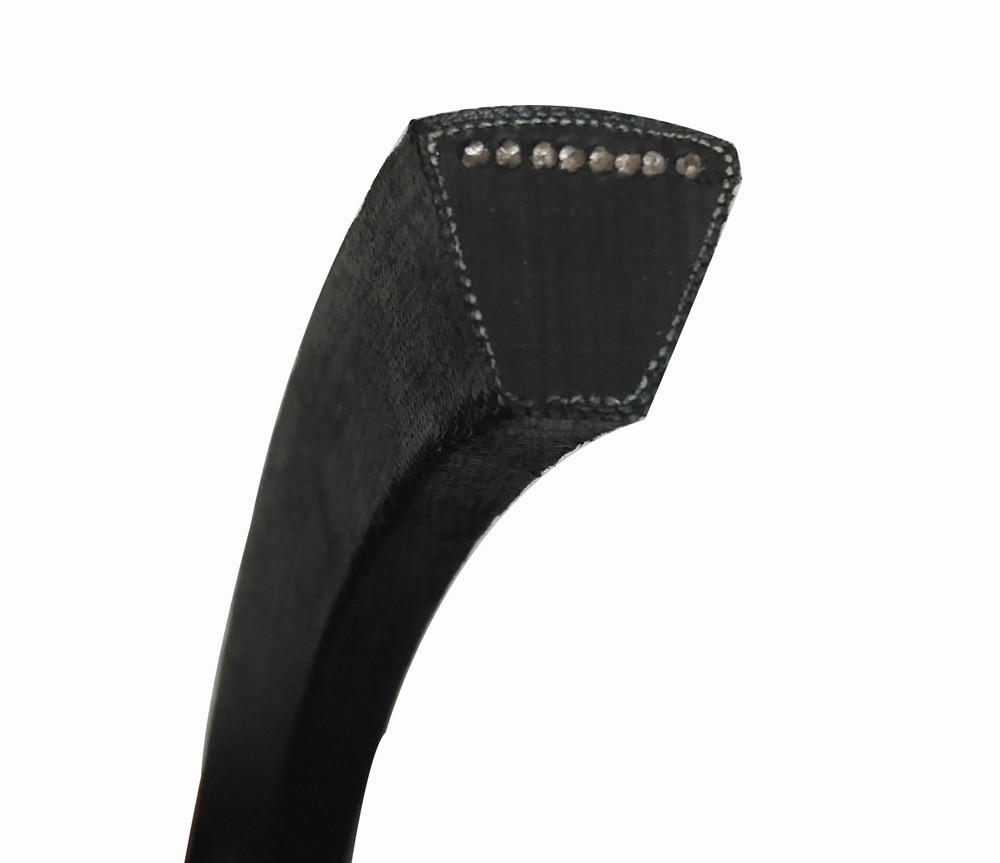 Polyester Cord Reinforced Wrapped Hard Cording Groove Rubber V Belt for Cutting Needs