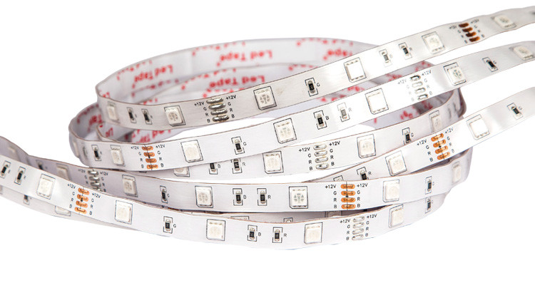 Luces RGB LED Strip Light DC12V 24V 10mm Tira LED RGB 4 Pin