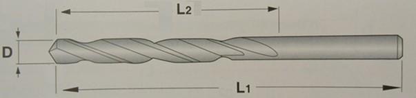 HSS DRILL TAPER LENGTH