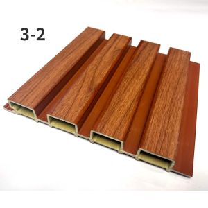 Plastic Wood Panel WPC Recycled Composite Wood Effect Wall Cladding