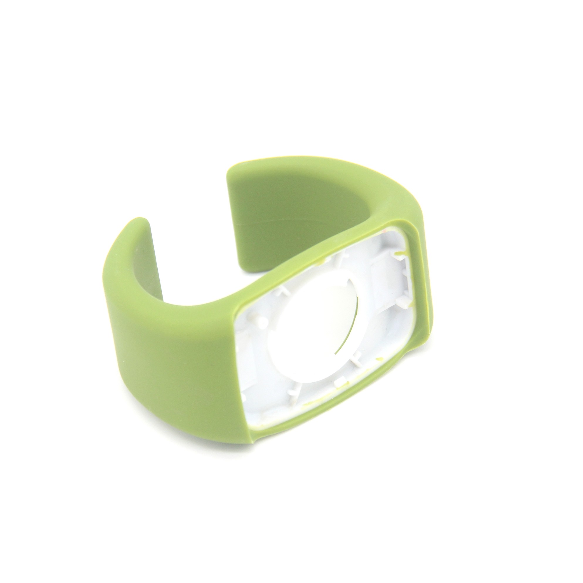 Customized Silicone Watchband Overmolding Silicone On Plastic For Watchband