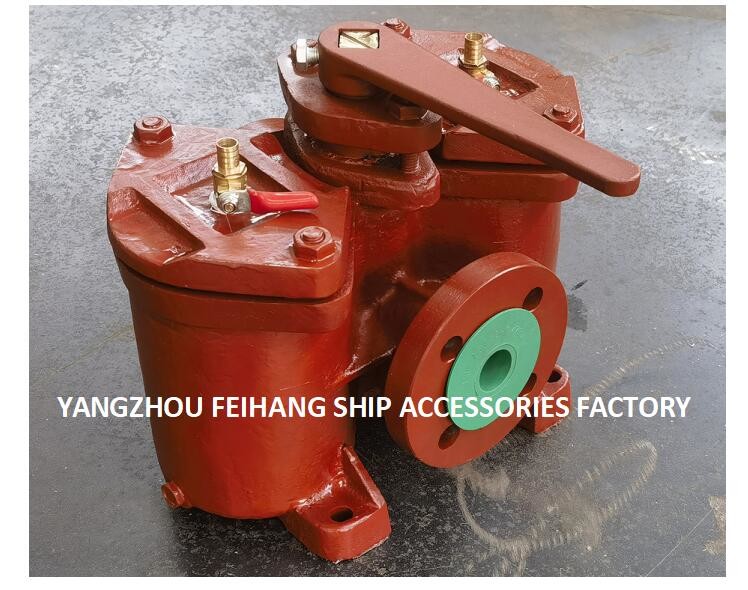 Technical Parameter Table For Duplex Oil Filter Double Oil Strainers Model AS32 Cb/T425-94 Body Cast Iron With Filter
