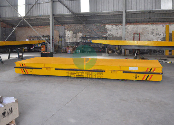 Battery Operated Material Handling Transfer Platform Motorized Cart With Lifting Table