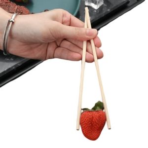 Upgrade Your Dining Experience with Customized Logo Round Disposable Bamboo