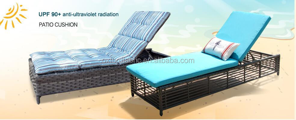 Strips 100% Solution Dyed Acrylic Fabric , Jute Fabric For Sofa