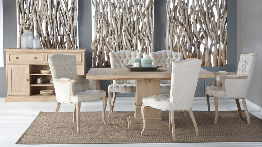 Hot sell dining room chair hotel luxury dining chair dining chair with arm rests oak dining chairs, linen fabric