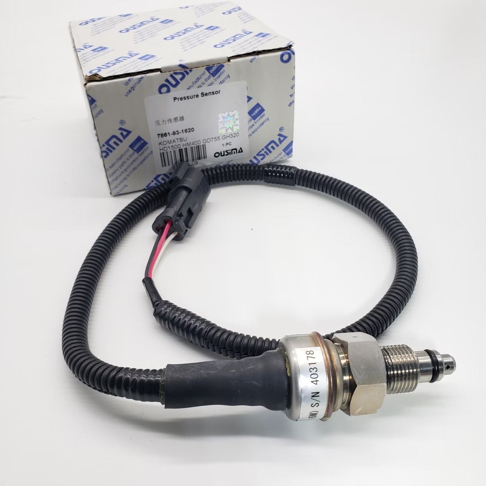 7861-93-1620 Pressure Sensor For Komatsu HD1500 HM400 GD755 GH320