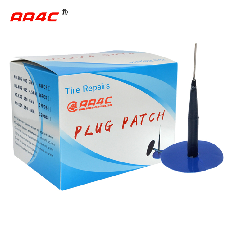 Truck Mushroom Nail Tire Repair Patches Round Square 37x47mm Tire Service Machines