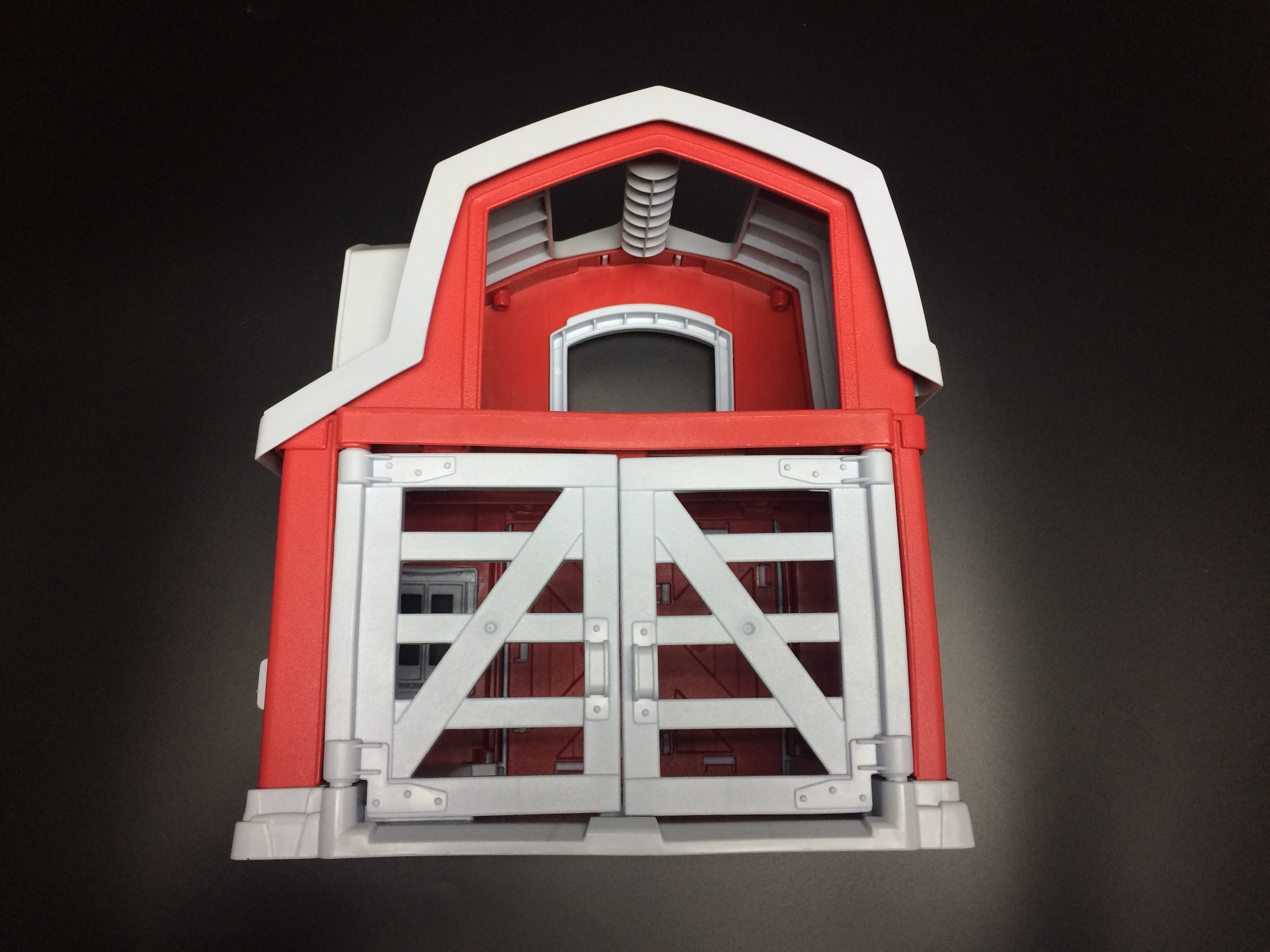 OEM Injection Plastic Mold Makers Red And Grey Color Stable Toys For Kids
