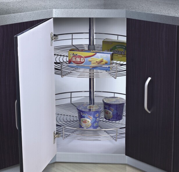 B025 Kitchen basket corner units:360°Revolve Basket