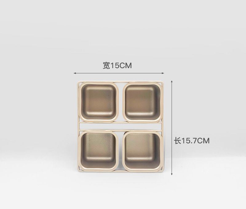 Square Cup Mold Baking Pan Household Kitchen Tool Cake Toast Bread Mould