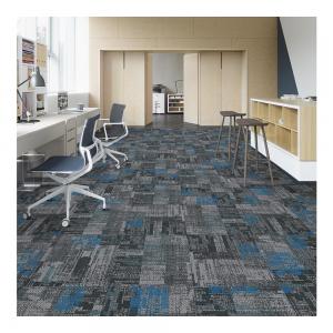 China Rubbing Design Printed Loop Pile Carpet Tiles Nylon Material For Business on sale