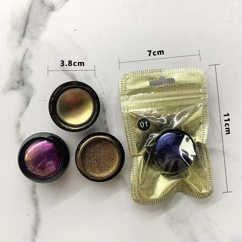 3.5g Chameleon Eye Shadow Water Proof Gradient Monochrome Eyeshadow Cream 18 Colors