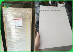 China Plain Grey Board Recycled 2.0mm 1250gsm Hard Stiffness Paperboard on sale