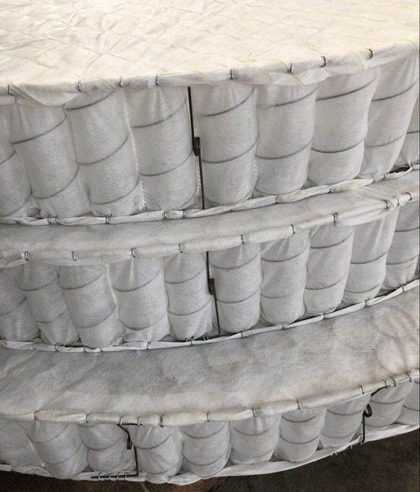 Round Mattress Spring Unit For Theme Hotels / Bonnell Pocket Continue Spirngs
