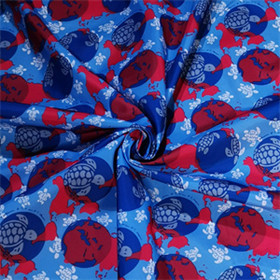 70gsm Calendering 100 Woven Polyester Fabric Lamination Printed For Jackets