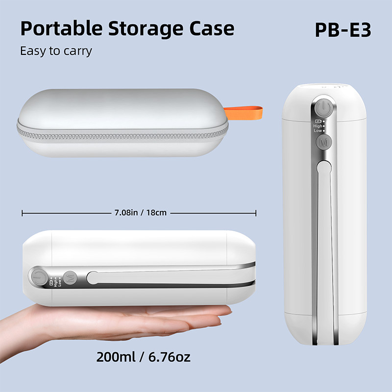 Electric Handheld Bidet Sprayer / Portable Rechargeable Bidet With 200ml Water Capacity