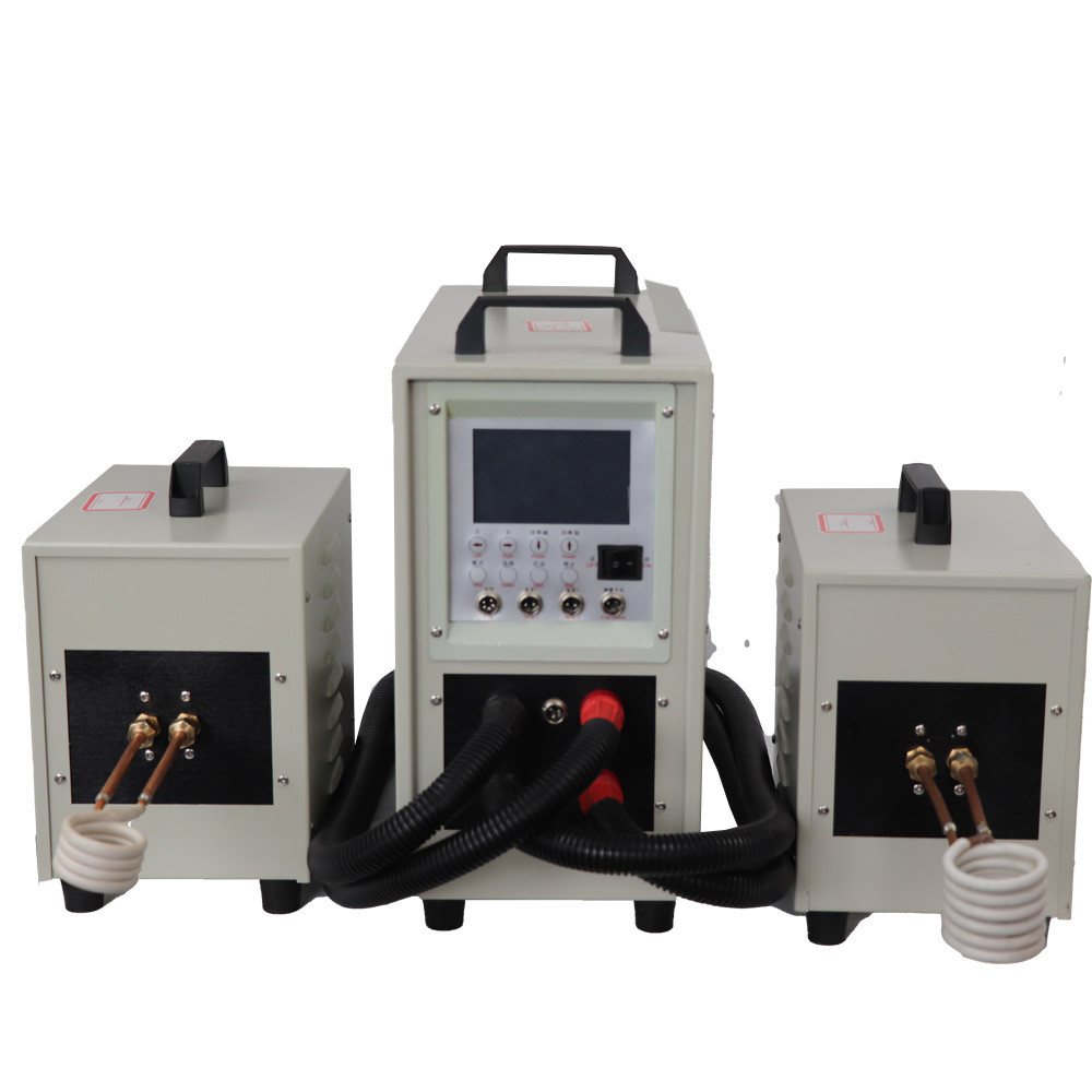 25A Induction Soldering Machine High Frequency Induction Machine 2 Transformer with 1 Main Part