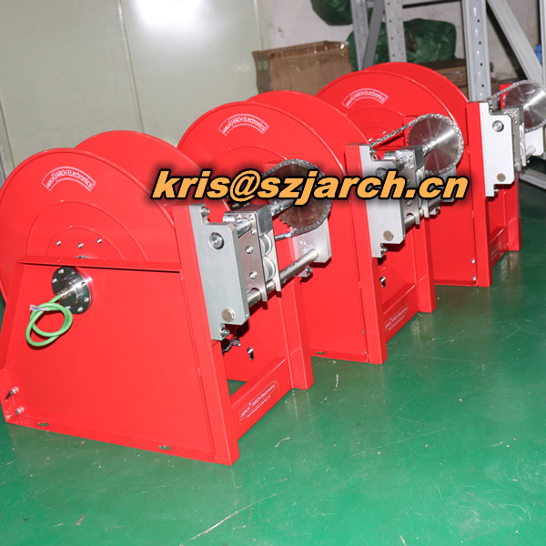 1-1/2" 50m Spring Return Hose Reel 600 Psi Pressure hose reels For Portable Service Trucks