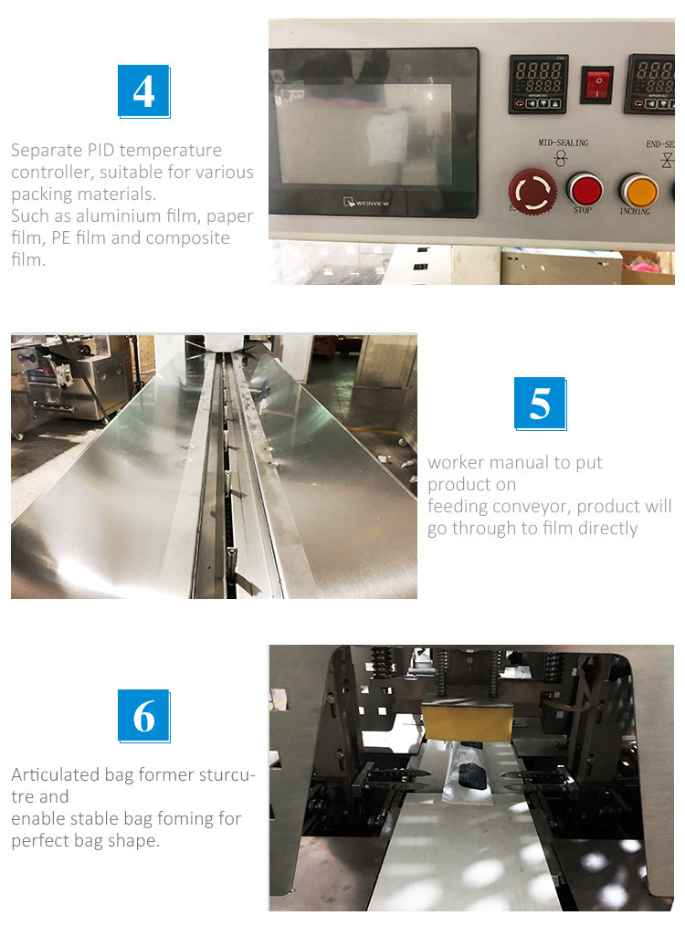 Small tea bag coffee candy food bean sugar rice automatic packing pillow multi-function packaging machines