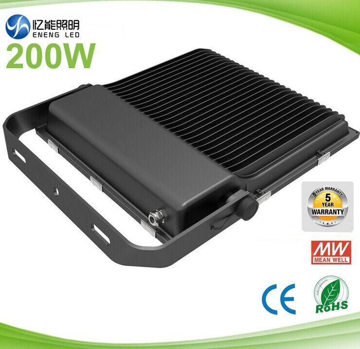 superior quality 200w led flood light led street light led spotlight 120LM/W with Lumileds 3030AC85-277V 5years warranty