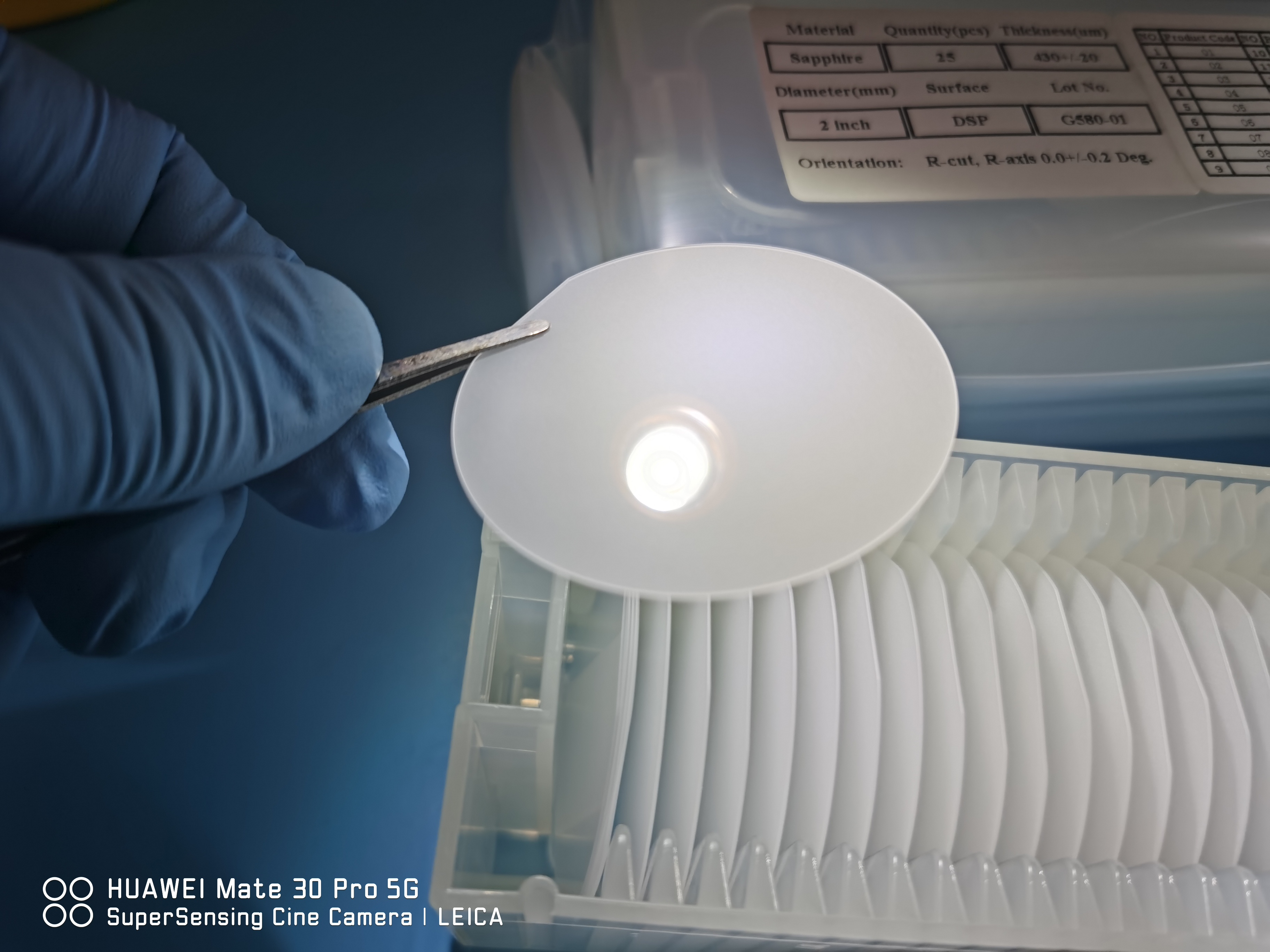 4Inch Prime Grade DSP SSP 0.5mm Al2O3 Led Sapphire Substrate sapphire wafers