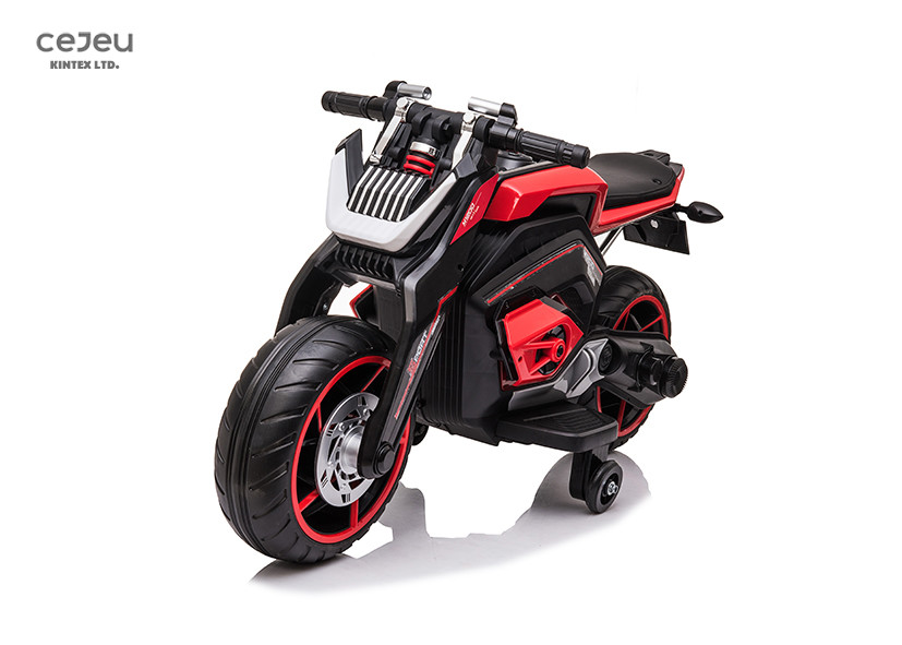 US Standard Rechargable Kids Riding Motorcycles 110*55*64CM 3 Eva Wheels