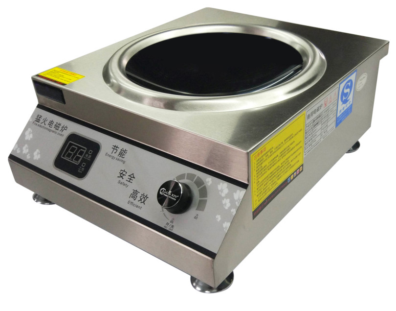LED Display 405*500*185mm 5000W Countertop Induction Cooktop