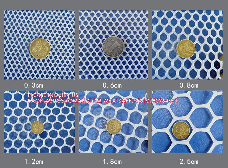 Customized Plastic Flat Breeding Mesh Bird Safety Net For Chicken Farm Poultry Net Cage