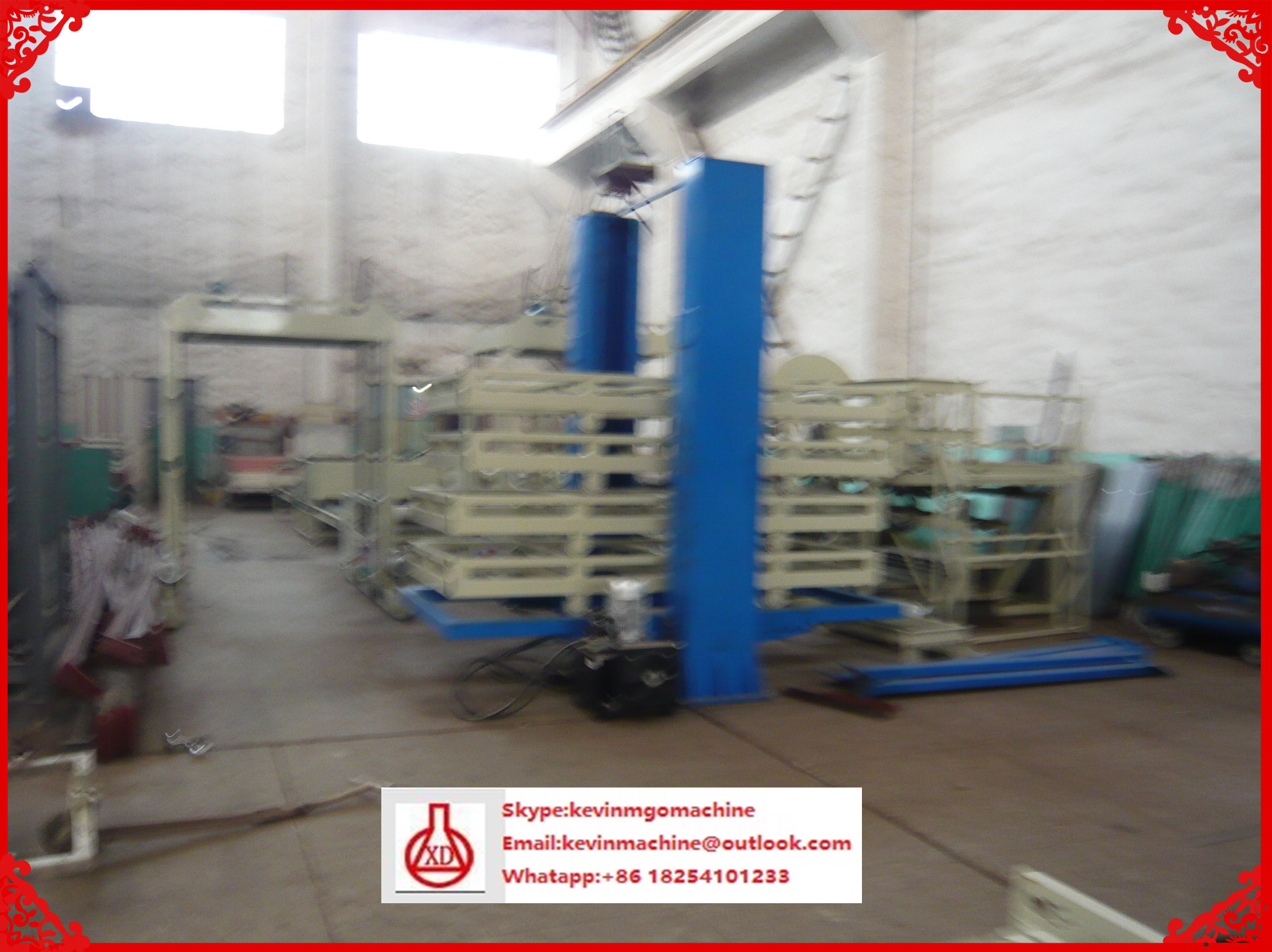Steel Structure Manual / Semi Auto Vacuum Forming Machine for PVC / PE / PET / HIPS