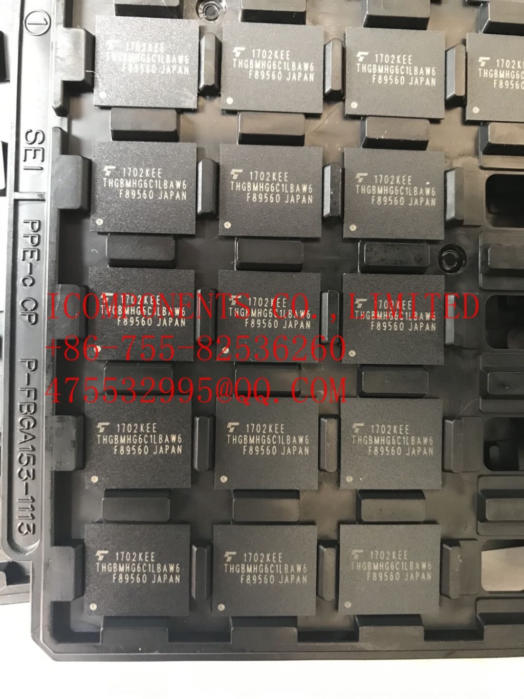 THGBMJG6C1LBAIL KIOXIA IC FLASH 64G MMC 52MHZ 153WFBGA NAND FLASH THGBMJG6C1LBAU7 THGBMHG6C1LBAIL