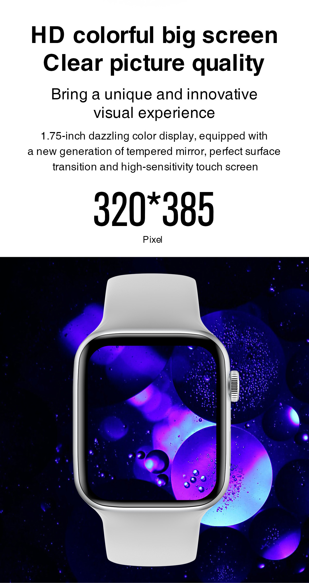HW22 Ble Call Heart Rate Monitor Watch Smart Watch IWO 12Pro