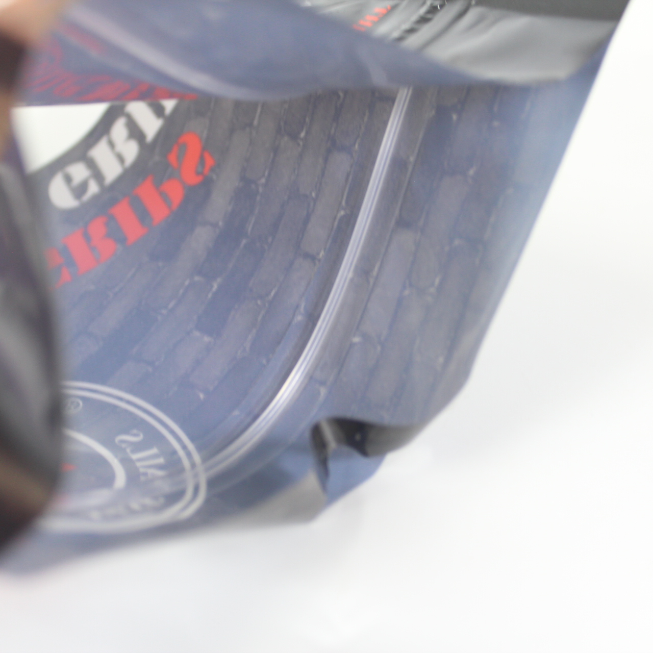 Glossy Printed Custom Plastic Zip Bags For Tools Packaging With Euro Hole