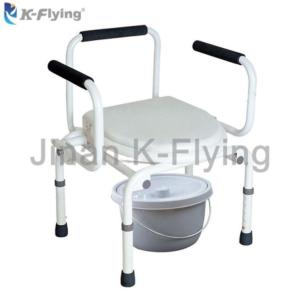 Adjustable Height Medical Rehabilitation Equipment Elderly Commode Toilet