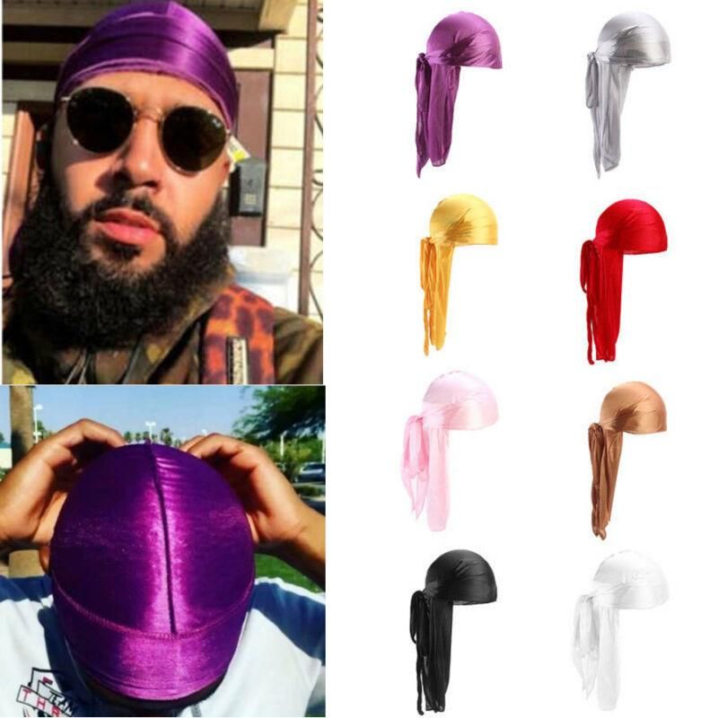Men Women Lightweight Silk Fabric 100% Mulberry Silk Durag