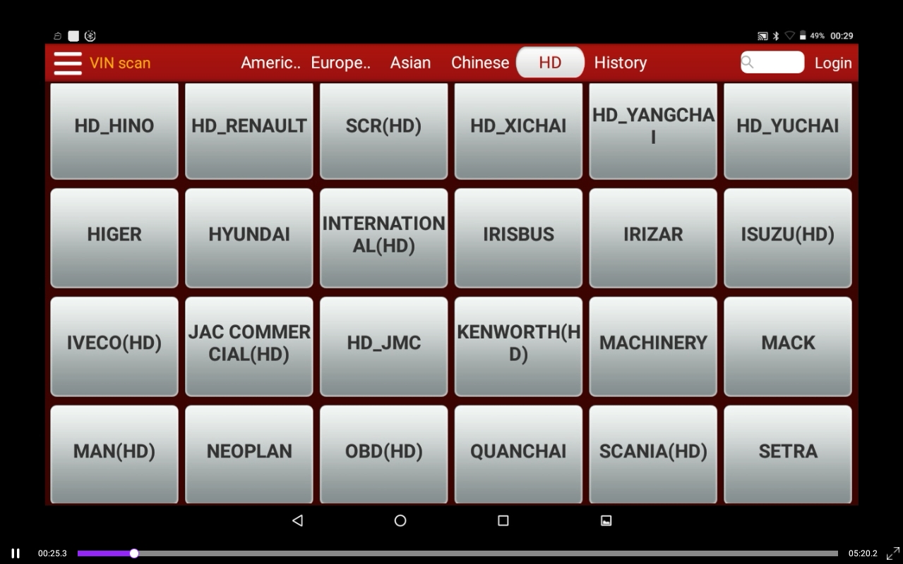 LAUNCH X431 HD Module Heavy Duty Truck Diagnostic Tool Diagnose For 24V Work With X431 V+/Pro3/ PAD II Android