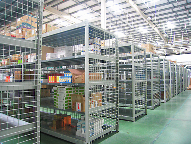 Heavy Duty and Sturdy 2 Bay 5 Tier Storage Boltless Shelving Rack for Industrial Needs