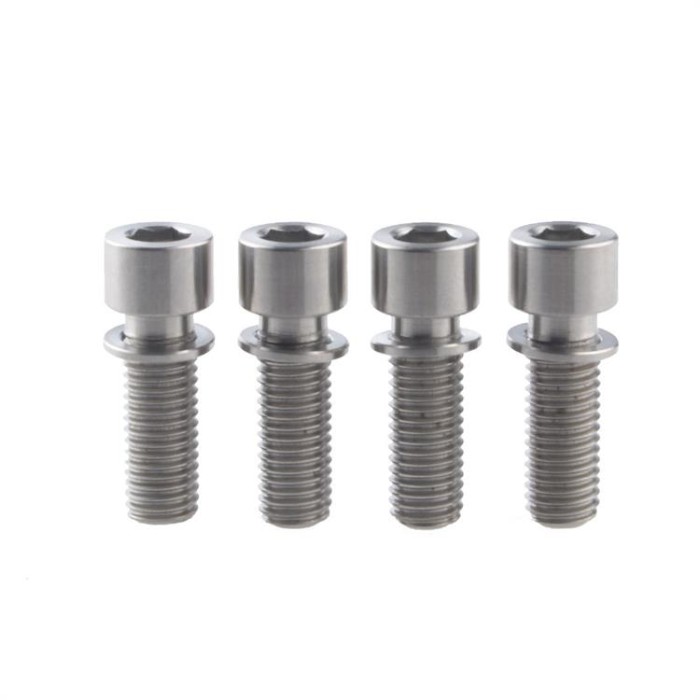 M6x1x25 Titanium Bolt Socket Allen Head Grade 5 For Bicycle