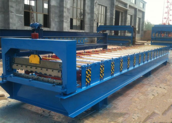 Steel Roll Shutter Door Forming Machine , Door Frame Roll Forming Machine
