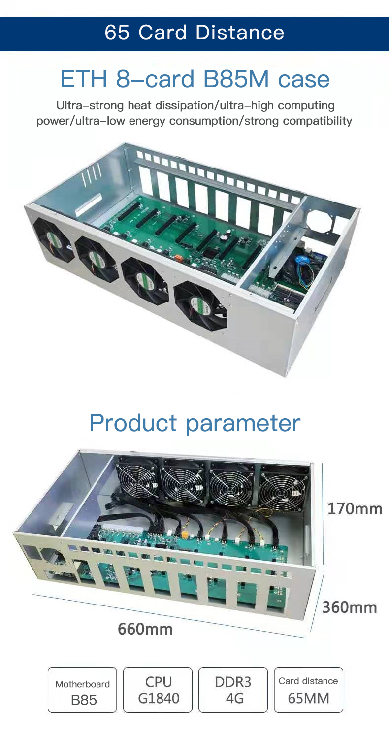 Case 8gpu Cards Machine Machine Case Server Chassis