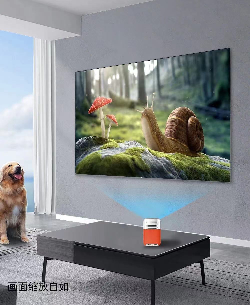 Home DLP 100 ANSI Lumens Projector MT9269 CPU LED Light Source