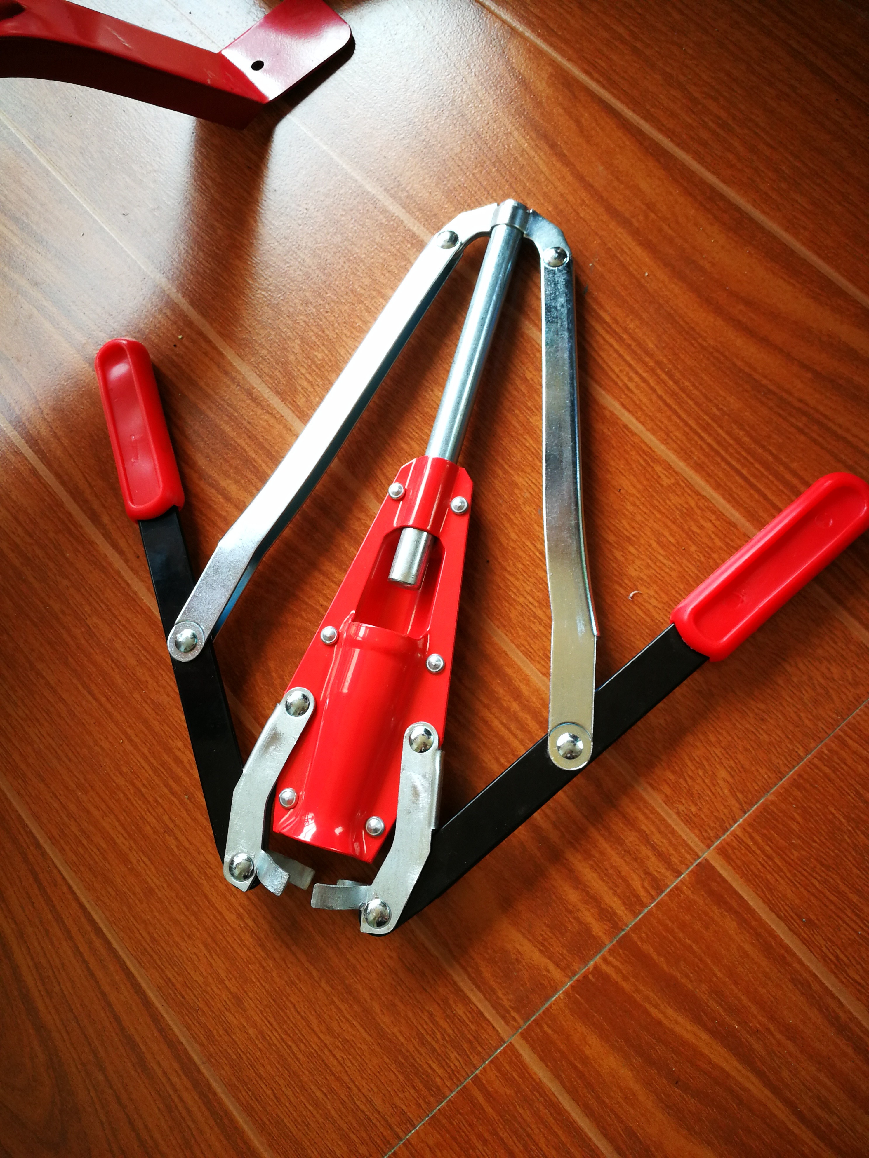 Metal And Plastic Manual Wine Corker Weight 0.9kg Customized With Double Lever
