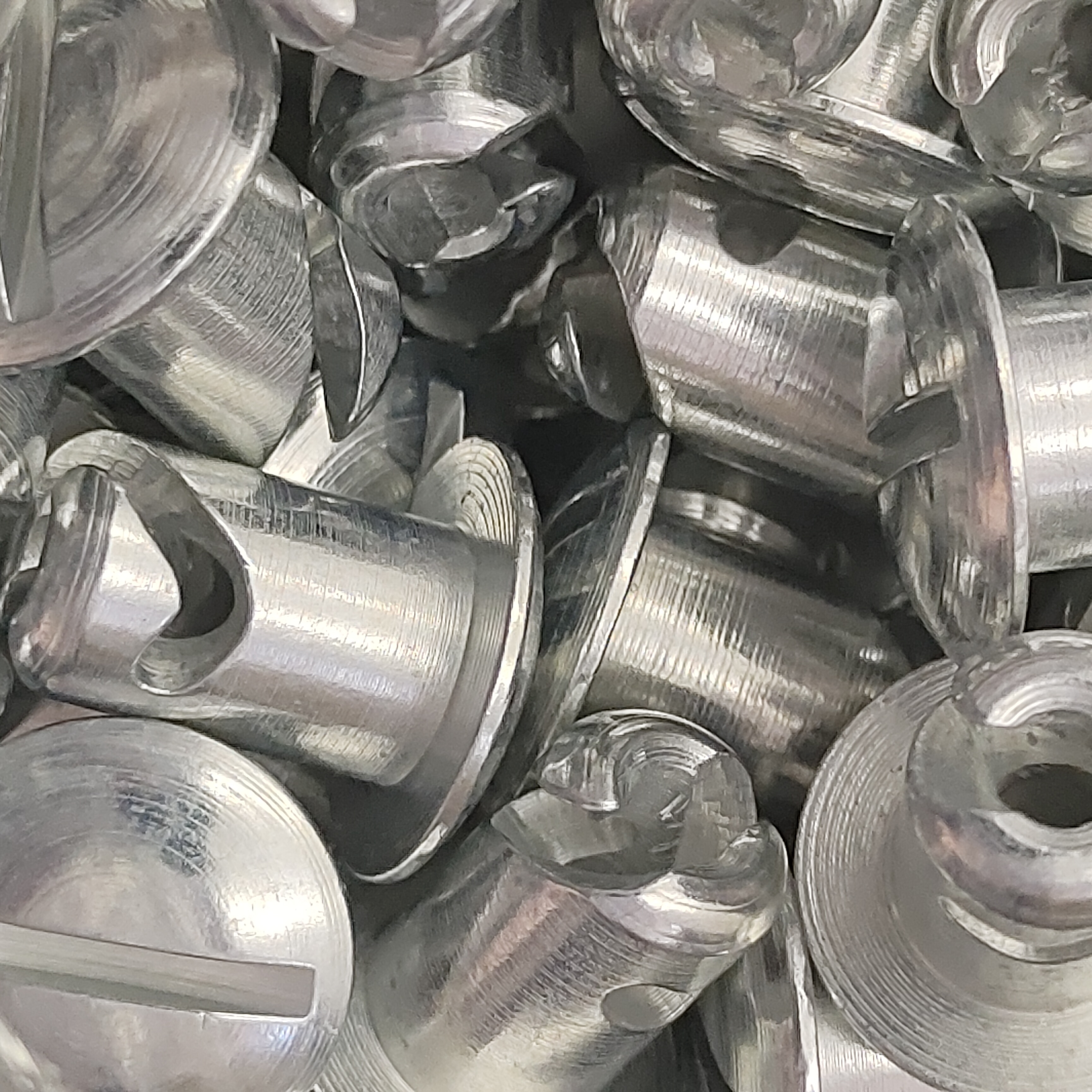 7/16" Silver Steel Quarter Turn Dzus Dome Head Buttons for Universal Fit in Sprint Cars Replace/Repair Purpose