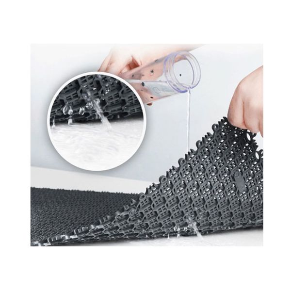 20CM Square Interlocking PVC Mats Puzzle Piece Interlocking Door Mats