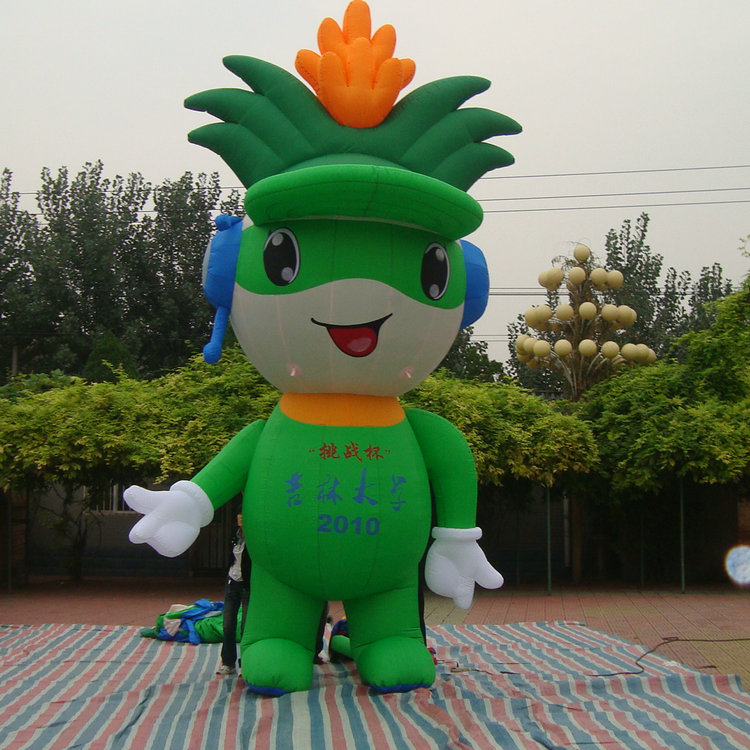PVC Lovely Giant Inflatable Mascot 5m Blow Up Mascots For Event Decoration
