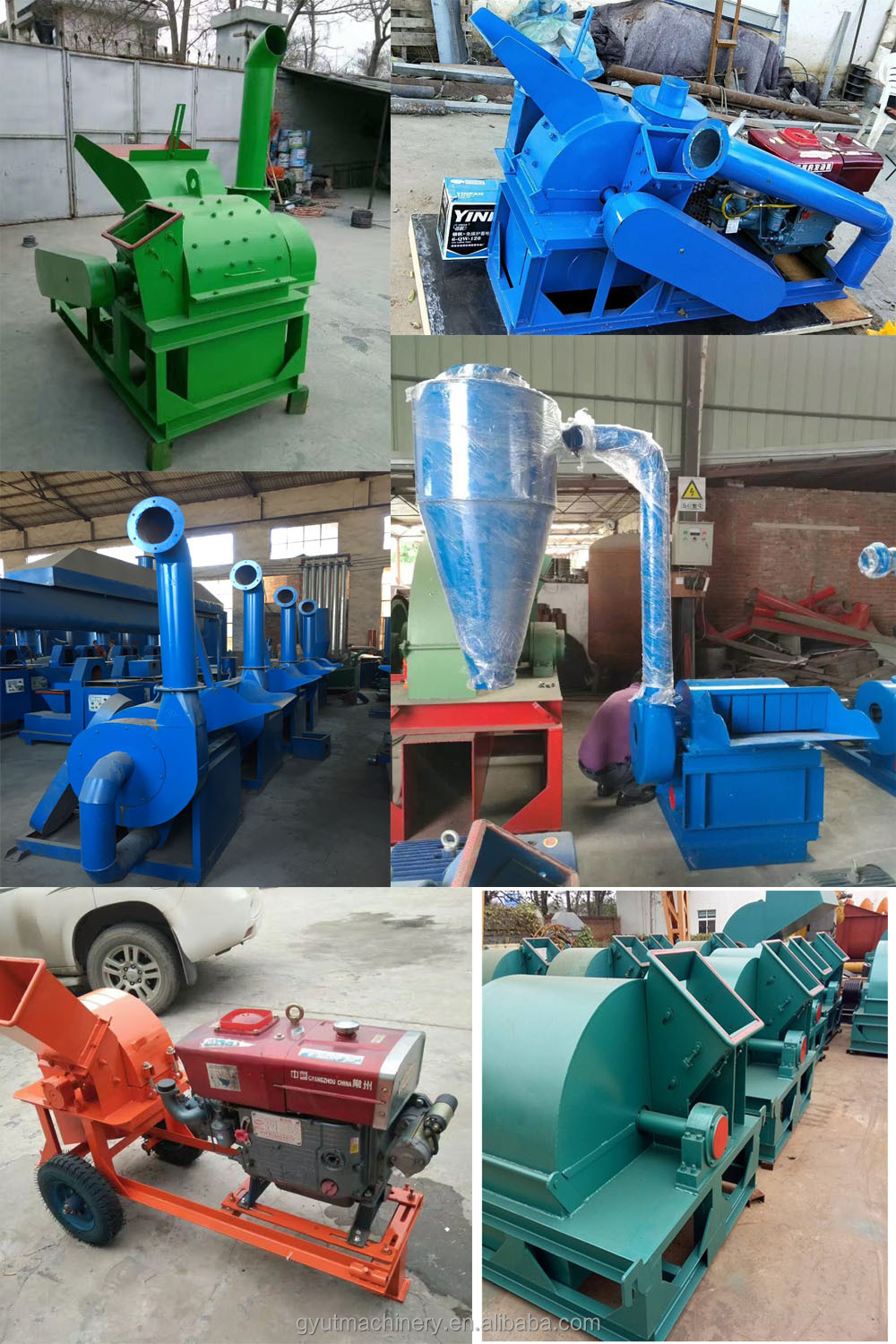 4070 KG Wood Logs Wide Used Professional Biomass Drum Wood Chipper