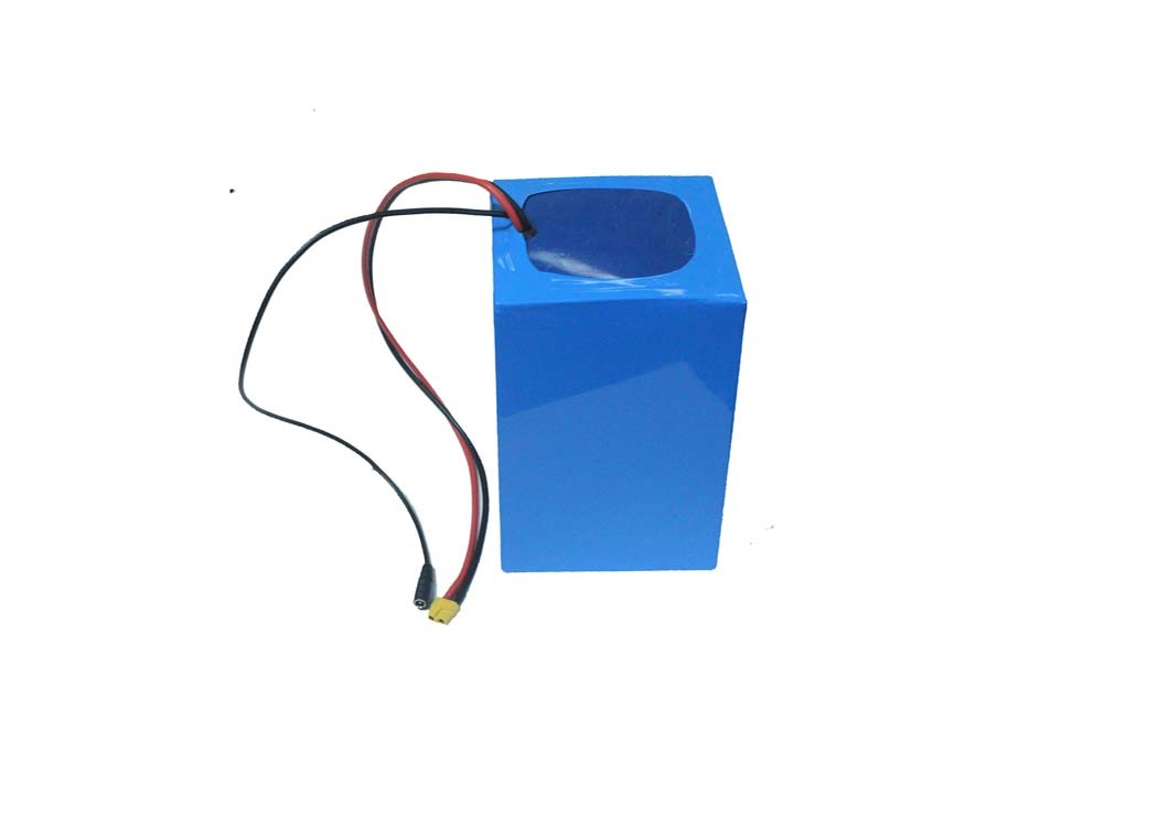 Aluminum Shell 12 Volt Lithium Ion Battery For 80ah Lifepo4 Electric Bicycle With Charger Blue