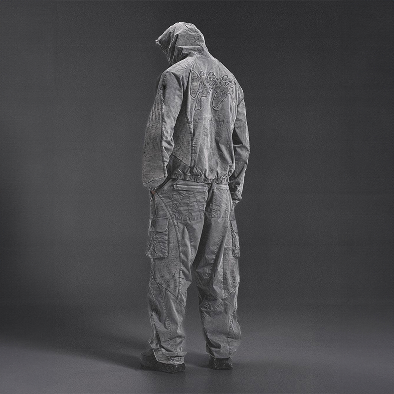 Zip Up Jacket And Sweatpants Set Mens Jogging Suit Regular Fit Sweat Wicking