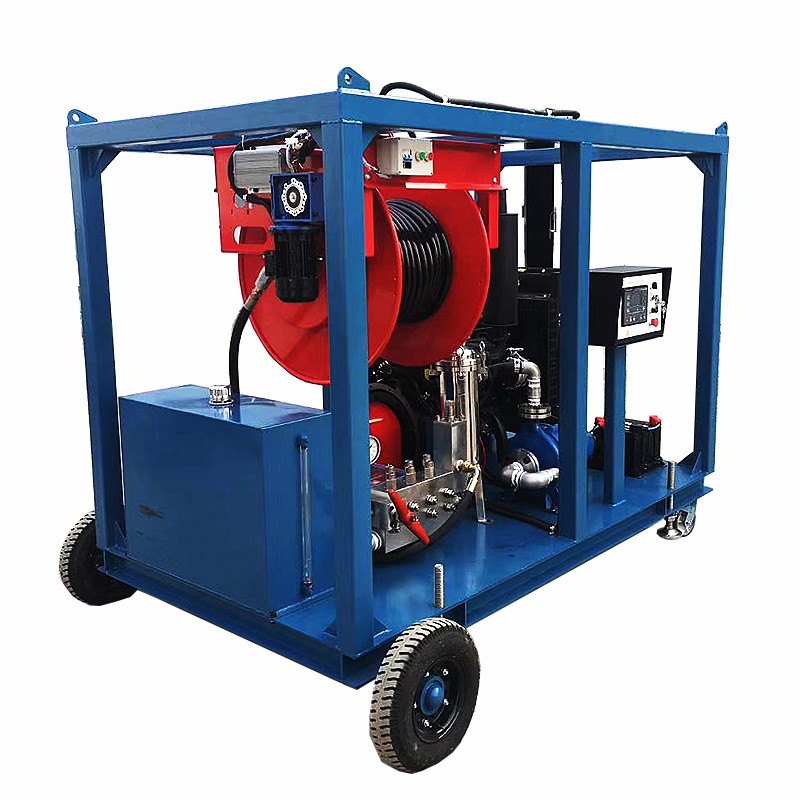 Large Cavitation Jet Underwater Cleaning Machine 319psi 56.7gal/Min